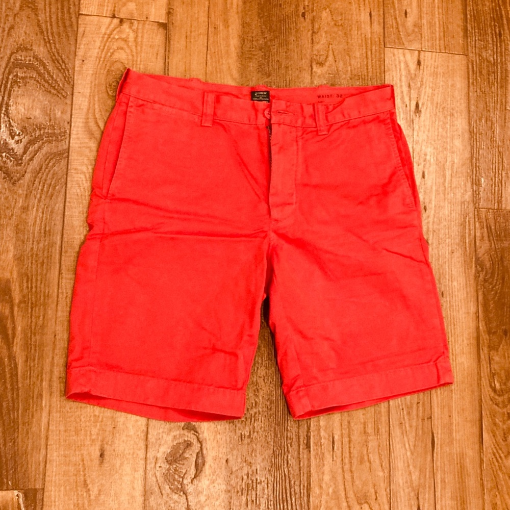 J Crew Shorts in Vivid Red, Size 32W